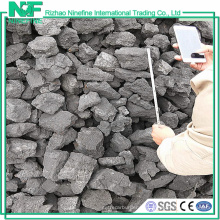 1.5% max Vol.matter Low Ash Low s China Coque metalúrgico para Melting Works